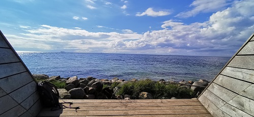 Shelter ved vandet havet Sjælland (1)